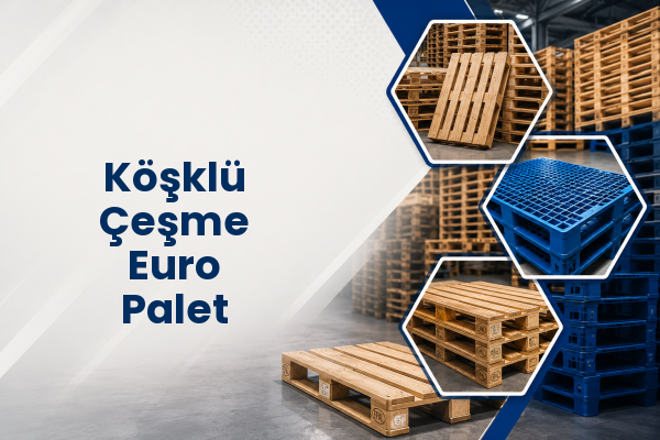 Köşklü Çeşme Euro Palet 