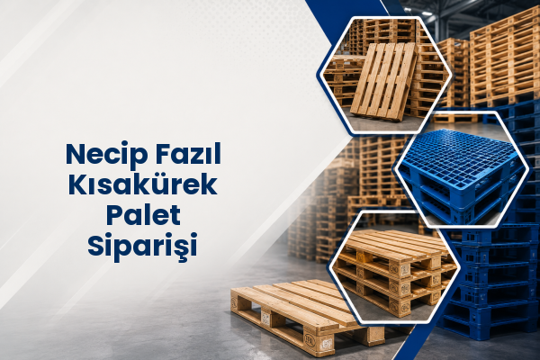 Necip Fazıl Kısakürek Palet Siparişi 